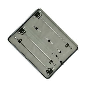 Juego de 10 Elevadores Periósteos de Acero Inoxidable con Mangos en T y Estuche con Cremallera, Kit de Instrumentos Veterinarios Dentales - Product Image 2