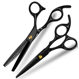 Kit de Barbería Profesional Completo para Diestros, Tijeras de Acero Inoxidable SAAR GLOBAL SURGICAL 6CR13, Grado A+, 30 Dientes, Punta Cerrada y Afilada - Product Image 3