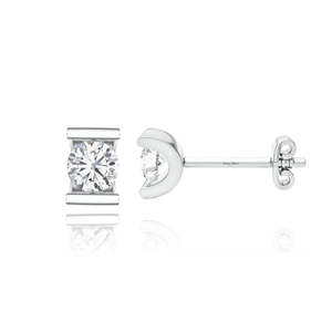 Pendientes de Diamantes Cultivados en Laboratorio de 3.3 CTW, Corte Cuatro Puntas, Certificados por IGI, Chapados en Oro Amarillo de 14K, Claridad VS, Tipo F, Venta al Por Mayor OEM - Product Image 6