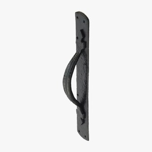 Wholesale Supply Industrial Iron <b>Door</b> <b>Handle</b> Black Metal <b>Pull</b> Hardware for Exterior Use Easy Installation Available For Export - Product Image 1