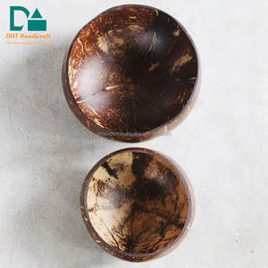 Tazón Ecológico de Cáscara de Coco, Tazón para Servir Hecho a Mano Natural para Tiendas de Alimentos y Cafeterías - Product Image 3