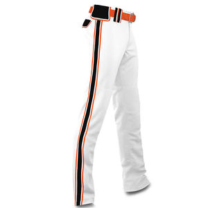Pantalones de Béisbol Unisex Modernos de Alta Calidad, Talla Grande, Personalizables, Transpirables, de Secado Rápido, Antibacterianos, 100% Poliéster - Product Image 6