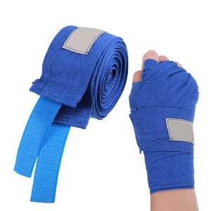 Servicio OEM: Vendas de boxeo personalizadas hechas en Pakistán con tu propio diseño, de algodón, con pegamento de óxido de zinc, ligeras y transpirables. - Product Image 1