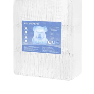 Pannolini Monouso Super Assorbenti per Cani Femmine, Impermeabili a 360 Gradi, con Indicatore di Umidità e Design Stampato - Product Image 2