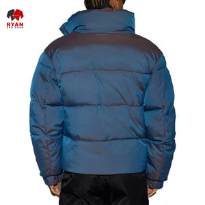 เสื้อแจ็คเก็ตพัฟเฟอร์แบบสั่งทำพิเศษสำหรับผู้ชายจาก Ryan Pro Gear ผลิตจากผ้าระบายอากาศได้ดี พร้อมโลโก้ที่ปรับแต่งได้ - Product Image 2