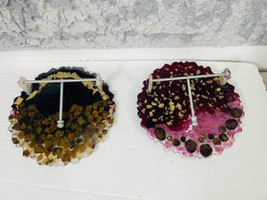 Posavasos de Resina Hechos a Mano de Alta Calidad, Estilo Mediterráneo, Resistentes al Calor, Ecológicos, No Tóxicos, para Uso en el Hogar, Hoteles, Bodas y Fiestas - Product Image 5