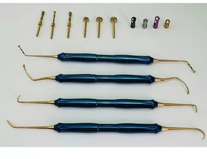 Juego de Instrumentos Quirúrgicos Dentales para Injertos, Raspadores Óseos, Instrumentos Manuales de Acero Inoxidable Alemán de Alta Calidad - Product Image 5