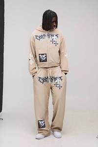 OEM Screen Printed <b>Custom</b> Men's Jogger Personalized Streetwear Casual Wear <b>Custom</b> Design Apparel Bottom Clothing Fashion Style - Product Image 5