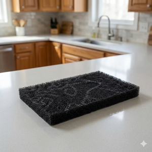 Stainless Steel Cookware Scouring <b>Pad</b> 4 PCS | Non-Abrasive Polyester Cleaning <b>Pad</b> | Made in Taiwan - Product Image 4