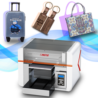 Printer Inkjet UV Kompak A3 Terbaru dengan Print Head XP600 untuk Pencetakan pada Kulit, Tabung, Botol, dan Flatbed
