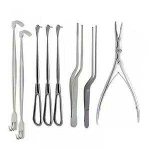 ชุดเครื่องมือผ่าตัดกระดูกฝีมือและกะโหลกศีรษะแบบครบวงจร 32 ชิ้น ทำจากเหล็ก เป็นมิตรต่อสิ่งแวดล้อม สำหรับการผ่าตัดสมอง - Product Image 2