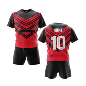 Factory Price Men Rugby Uniform Set High Quality Quick Dry Unisex Breathable Custom Logo Rugby Team Uniforms For Adults - Product Image 3