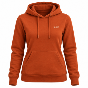 Sudadera con Capucha de Felpa de Algodón Grueso de 400 g/m², con Hombros Caídos, Lavado Ácido, Logotipo Bordado Personalizado, para Mujer, Fabricante OEM - Product Image 6