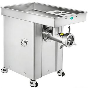 Tritacarne Elettrico Commerciale con Capacità di 36,7 Libbre/Min, Componenti in Acciaio Inox per Salsicce, Lama, Piastra di Macinazione e Motore - Product Image 1