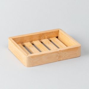 Self Draining Tray Soap Storage Container Box Home Kitchen Sink Wood Soap Dish for <b>Shower</b>, Self Draining <b>Bar</b> Soap Bathroom - Product Image 1