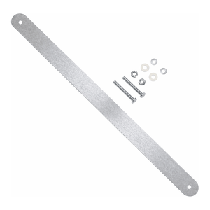 Support de signalisation métallique pour clôture, 23 pouces, avec quincaillerie pour panneaux de signalisation de sécurité industrielle - Product Image 2