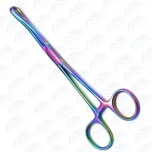 คีมโค้ง Ovum เครื่องมือทางการแพทย์สีรุ้ง - Product Image 2