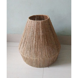 Lámpara Colgante de Yute Tejida a Mano, Ecológica, Estilo Boho, de Mimbre, para Techo, para Hogar y Restaurante, Precio de Fábrica - Product Image 3