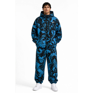 Windbreaker Nylon <b>Zip</b> <b>up</b> <b>Jackets</b> for Men's Blue Camouflage Windproof Waterproof Hoody Coat High Quality Custom <b>Jackets</b> Tracksuit - Product Image 2