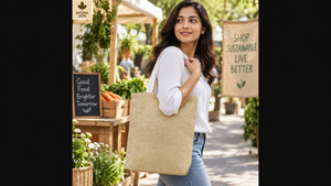 Bolsa de Compras Promocional de Yute para Regalos Corporativos, Compras al por Menor, Personalización de Marca, Fabricante OEM ODM, Reutilizable - Product Image 4