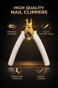 คีมตัดเครื่องประดับชุบทองพรีเมียมสำหรับทำสร้อยข้อมือ ทำจากสแตนเลสสตีลทนทาน อุปกรณ์ผ่าตัดคุณภาพสูง ISI-05-34355 - Product Image 6