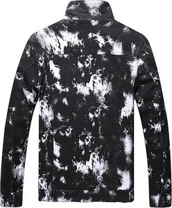 Veste en jean décontractée pour homme, 100 % coton, avec logo personnalisé sur le devant, respirante, écologique, séchage rapide, 280 g, pour usage extérieur, haute qualité, vente en gros - Product Image 2