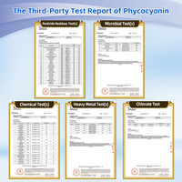 Pincredit fournit de la poudre de phycocyanine bleue de spiruline E6 E18 E25 E40