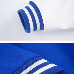 Chaqueta de Diseño Personalizado para Hombre, Chaqueta de Béisbol de Alta Calidad con Cuerpo de Lana y Mangas de Cuero, Estilo Urbano, Talla Grande, Chaqueta de Invierno para Hombre - Product Image 3