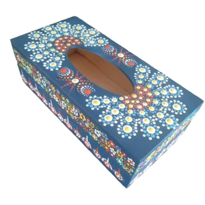 Boîte à mouchoirs en métal avec calligraphie arabe pour table à manger, porte-serviettes décoratif, collection élégante de boîtes à mouchoirs - Product Image 2