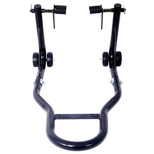 Cavalletto moto 1000LB moto moto anteriore e posteriore ruota portabagagli Paddock supporto nero U - Product Image 2