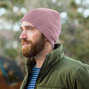 Best Selling Men Jacquard Beanies Hats Low Price Custom Logo Printed Beanies Hats Customized Color - Product Image 5