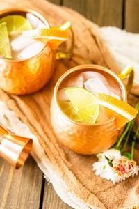 Copper <b>Beverage</b> Mug <b>Set</b> Orchid Pavilion Cups Reusable Premium Cocktail <b>Serving</b> Durable Eco-Friendly Leak Proof Party Collection - Product Image 3