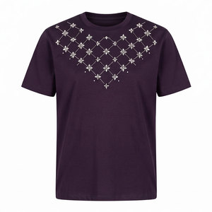 Camisetas de Hombre con Pedrería, Fabricadas en Pakistán, 100% Algodón, Venta al Por Mayor, Calidad Premium, en Stock, Transpirables y de Secado Rápido - Product Image 1