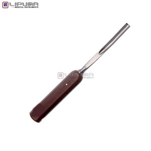 Ciseau à os plat LEXER, longueur 22 cm, lame de 5 mm de large, instruments chirurgicaux orthopédiques pour la sculpture osseuse - Product Image 6