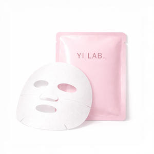 Masque facial en feuille de camélia biologique OEM éclaircissant et affinant pour tous types de peaux - Product Image 1