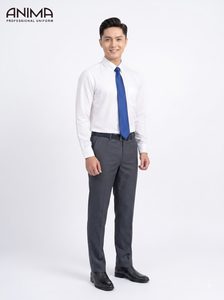 Traje de Negocios para Hombre ANIMA VPBank, Transpirable, Premium, Antiarrugas, Profesional para Oficina - Product Image 4