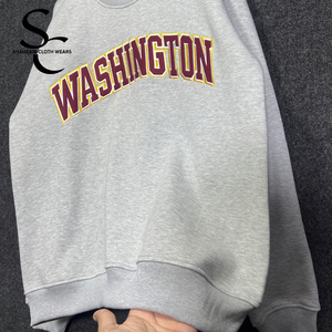 Sudadera Personalizada Unisex con Cuello Redondo, Tejido de Felpa de Algodón Ecológico de Alta Calidad, Estilo Urbano de Invierno, Talla Grande - Product Image 3