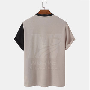 T-shirts pour hommes à manches courtes, coupe ajustée, vêtements d'été, respirants, légers, en stock - Product Image 2