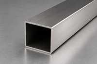 Tube carré en acier inoxydable de qualité supérieure, grade 202 304 316, laminé à froid, soudé, longueur personnalisée, finition mate ou brillante