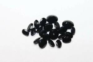 Spinelle noire naturelle ovale facettée, pierre précieuse calibrée de qualité supérieure pour la création de bijoux, prête à être expédiée, tendance - Product Image 2