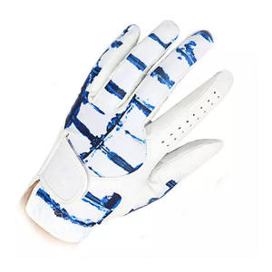 JNM SAFETY Men's Genuine Leather Golf <b>Gloves</b>-<b>Moisture</b>-Wicking Adjustable Wrist Strap Full-Finger Options Customizable - Product Image 2