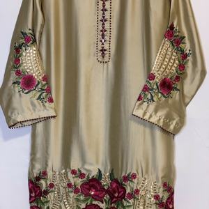 ชุดเดรสเย็บตะเข็บ2021ผ้าไหมและวิสคอสจากนักออกแบบปากีสถานอินเดียชัลวาร์คามีซผ้าวิสคอสที่สวยงามสำหรับโอกาสพิเศษขายดี - Product Image 1