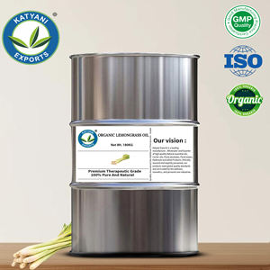 Huile Essentielle de Citronnelle Biologique en Vrac, Distillée à la Vapeur, Huile Naturelle de Qualité Thérapeutique et d'Aromathérapie, Fournisseur Indien - Product Image 3