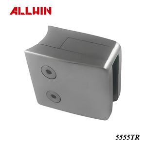 Stainless Steel Square Tube Security D Shape Glass <b>Clamp</b> <b>Clip</b> - Product Image 5