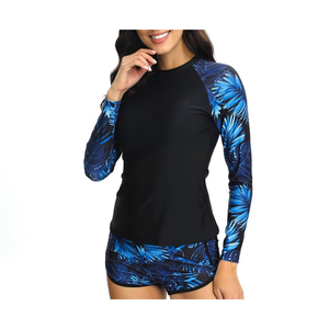 Combinaison de bain intégrale pour femme, manches longues, protection UV, pour surf, plongée en apnée, plongée sous-marine, chemise de plage pour activités aquatiques en plein air - Product Image 3