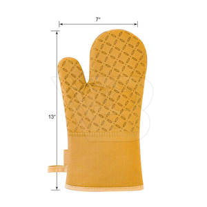 Gants de four de cuisine sur mesure à prix raisonnable, fabrication pakistanaise, prix de gros - Product Image 3