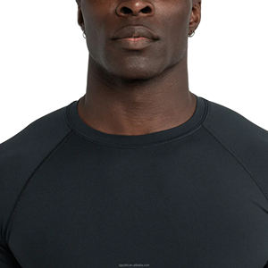 Men's Slim Fit 190 GSM <b>Compression</b> <b>Shirts</b> Quick Dry Tights Long Sleeves <b>Shirts</b> Quick Dry Top quality - Product Image 2