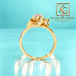 Bague florale style pétale en argent sterling plaqué or, bijoux élégants inspirés des fleurs pour femmes, accessoires de mode haut de gamme - Product Image 6