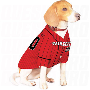 Personalized Blue White Dog <b>Baseball</b> Jersey Custom Pet Name Team Number Shirt Cute Cat Dog Sports Outfit Pet Costume Apparel - Product Image 2