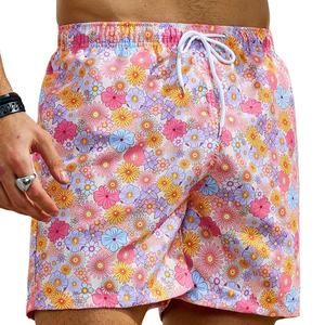 Ropa de playa de verano para hombre con logotipo personalizado de secado rápido, pantalones cortos de natación, bañadores para hombre, bañadores de talla grande para hombre - Product Image 4